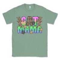 Sage cat mama Classic Tee - CowhideDigitalArt