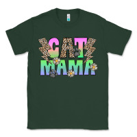Sports Green cat mama Classic Tee - CowhideDigitalArt