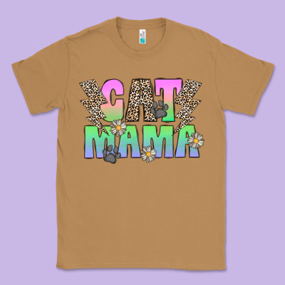 Cat Mama Classic Tee Designed By Cowhidedigitalart