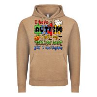 Vintage Coffee i have autism i can't say trick or treat Vintage Hoodie - JahusDesignShop