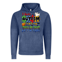 Vintage Denim i have autism i can't say trick or treat Vintage Hoodie - JahusDesignShop