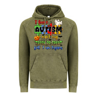 Vintage Olive i have autism i can't say trick or treat Vintage Hoodie - JahusDesignShop