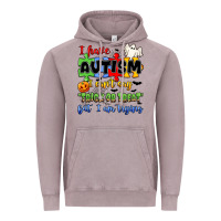 Vintage Zinc i have autism i can't say trick or treat Vintage Hoodie - JahusDesignShop