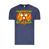 Vintage Denim i m fulfilling my destiny Vintage Tee - texasbilliewilder
