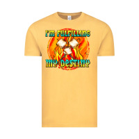 Vintage Mustard i m fulfilling my destiny Vintage Tee - texasbilliewilder