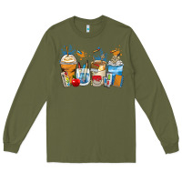 Army Green art teacher coffee cups Long Sleeve Tee - Zillion Design Studio