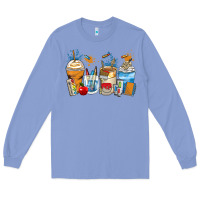 Colony Blue art teacher coffee cups Long Sleeve Tee - Zillion Design Studio