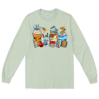 Matcha art teacher coffee cups Long Sleeve Tee - Zillion Design Studio