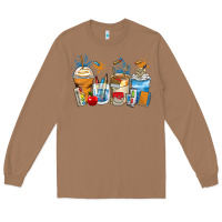 Toasted Coconut art teacher coffee cups Long Sleeve Tee - Zillion Design Studio