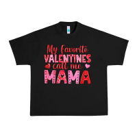 Black my favorite valentines call me mama Urban Heavy Tee - texasbilliewilder
