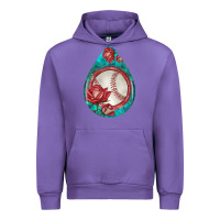 Tulip baseball and western roses teardrop  7 Urban Hoodie - BundleAndBundleShop