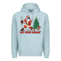 Blue Mist out here ballin' Premium Hoodie - MaliasSmallBusiness