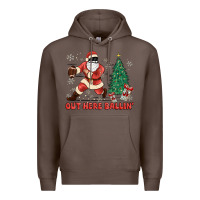 Coffee out here ballin' Premium Hoodie - MaliasSmallBusiness