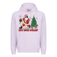 Lilac out here ballin' Premium Hoodie - MaliasSmallBusiness