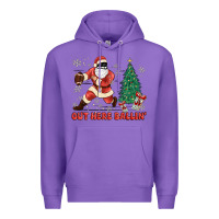 Purple out here ballin' Premium Hoodie - MaliasSmallBusiness