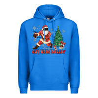 True Royal out here ballin' Premium Hoodie - MaliasSmallBusiness