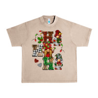 French Oak christmas ho ho ho gnomes Urban Heavy Tee - BarkalooDesign