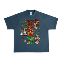 Midnight Navy christmas ho ho ho gnomes Urban Heavy Tee - BarkalooDesign