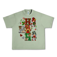 Oil Green christmas ho ho ho gnomes Urban Heavy Tee - BarkalooDesign