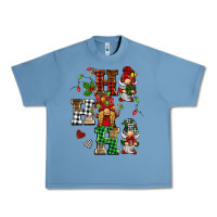 Pebble Blue christmas ho ho ho gnomes Urban Heavy Tee - BarkalooDesign