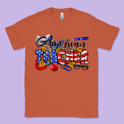 American Teacher Classic Tee Designed By Neo Western