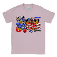 Lilac American Teacher Classic Tee - Neo Western