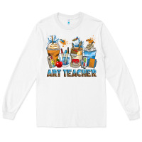 White art teacher coffee cups Long Sleeve Tee - Zillion Design Studio