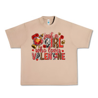 Burro just a girl who loves valentine Urban Heavy Tee - texasbilliewilder
