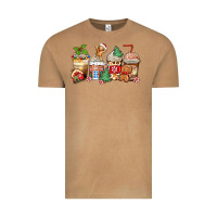 Vintage Camel christmas gingerbread coffee cups Vintage Tee - Zillion Design Studio
