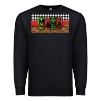 Black mama Christmas Premium Sweatshirt - Jasminsmagicworld