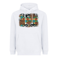 White autism awareness leopard cowhide background Heavyweight Hoodie - Artiststas