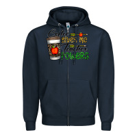 Navy coffee gives me teacher powers Zipper Hoodie - CowhideDigitalArt