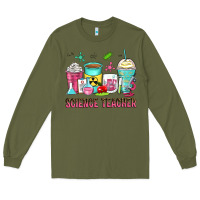Army Green science teacher coffee cups Long Sleeve Tee - Zillion Design Studio
