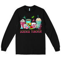 Black science teacher coffee cups Long Sleeve Tee - Zillion Design Studio