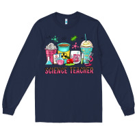 Navy science teacher coffee cups Long Sleeve Tee - Zillion Design Studio