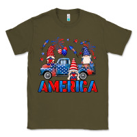 Army Green American truck gnomes Classic Tee - Neo Western