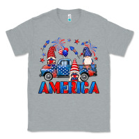 Heather Grey American truck gnomes Classic Tee - Neo Western
