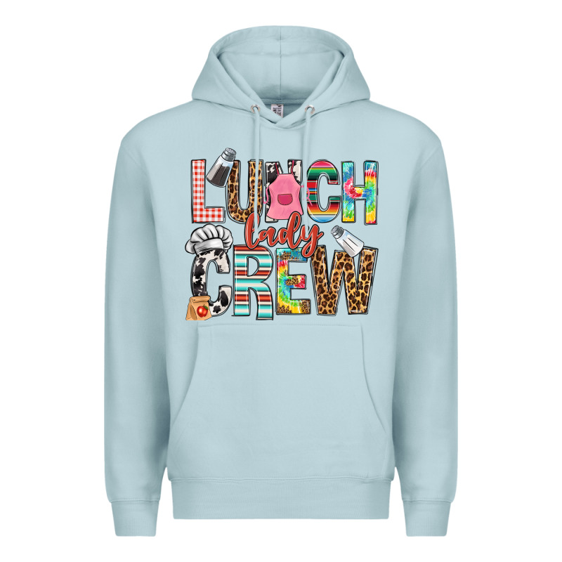 Lunch Lady Crew Premium Hoodie by NancyCooperArtShop | Teevron