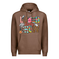 Chestnut lunch lady crew Premium Hoodie - NancyCooperArtShop
