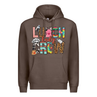 Coffee lunch lady crew Premium Hoodie - NancyCooperArtShop