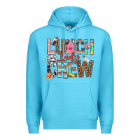 Ocean Blue lunch lady crew Premium Hoodie - NancyCooperArtShop