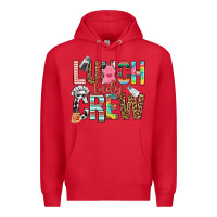 Red lunch lady crew Premium Hoodie - NancyCooperArtShop
