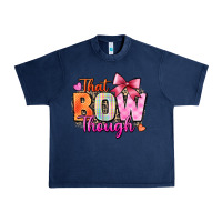 Navy that bow though Urban Heavy Tee - Zillion Design Studio