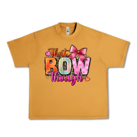 Peanut Butter that bow though Urban Heavy Tee - Zillion Design Studio