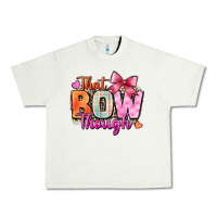 Pistachio that bow though Urban Heavy Tee - Zillion Design Studio