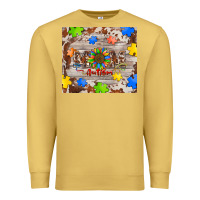 Antique Gold autism mom Premium Sweatshirt - BarkalooDesign