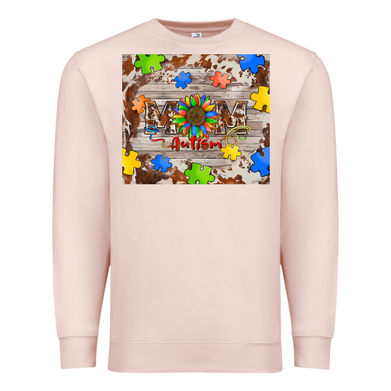 Autism Mom Premium Sweatshirt by BarkalooDesign | Teevron