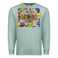 Seafoam autism mom Premium Sweatshirt - BarkalooDesign