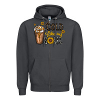 Smoke cold like my soul Zipper Hoodie - CowhideDigitalArt
