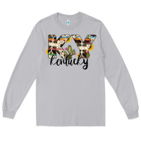 Moon Dust kentucky state cowhide serape cactus Long Sleeve Tee - RanaPortraitStore